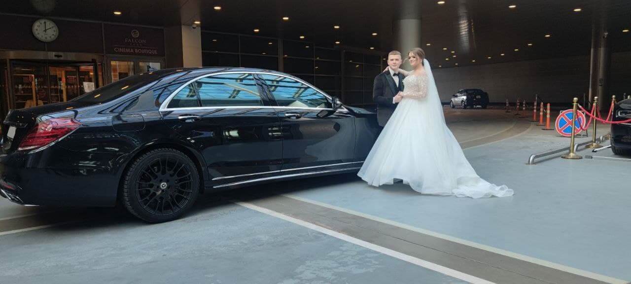 Свадьба на Mercedes S class W222 AMG restyling