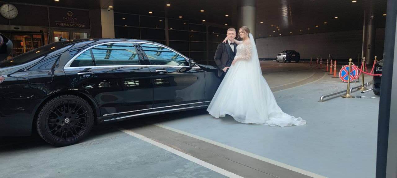Свадьба на Mercedes S class W222 AMG restyling