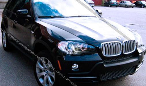 BMW X5 E70 черный рестайлинг